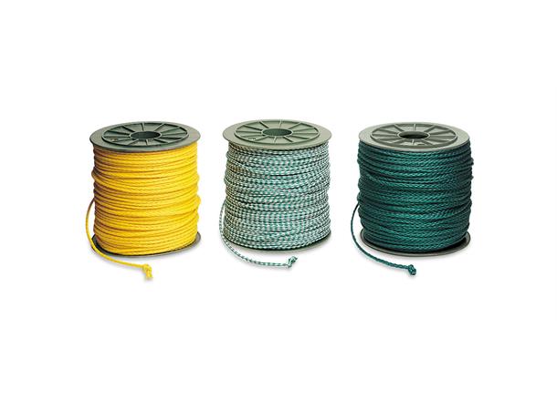 1/4" Green/White Polypropylene Rope (1000 ft.) SG37150